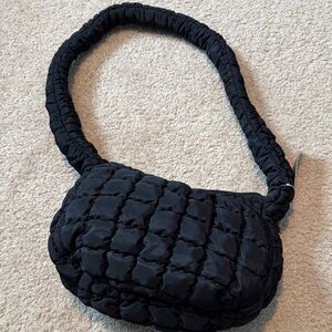 NWT‼️Wild Fable/Target Black Quilted Shoulder Bag